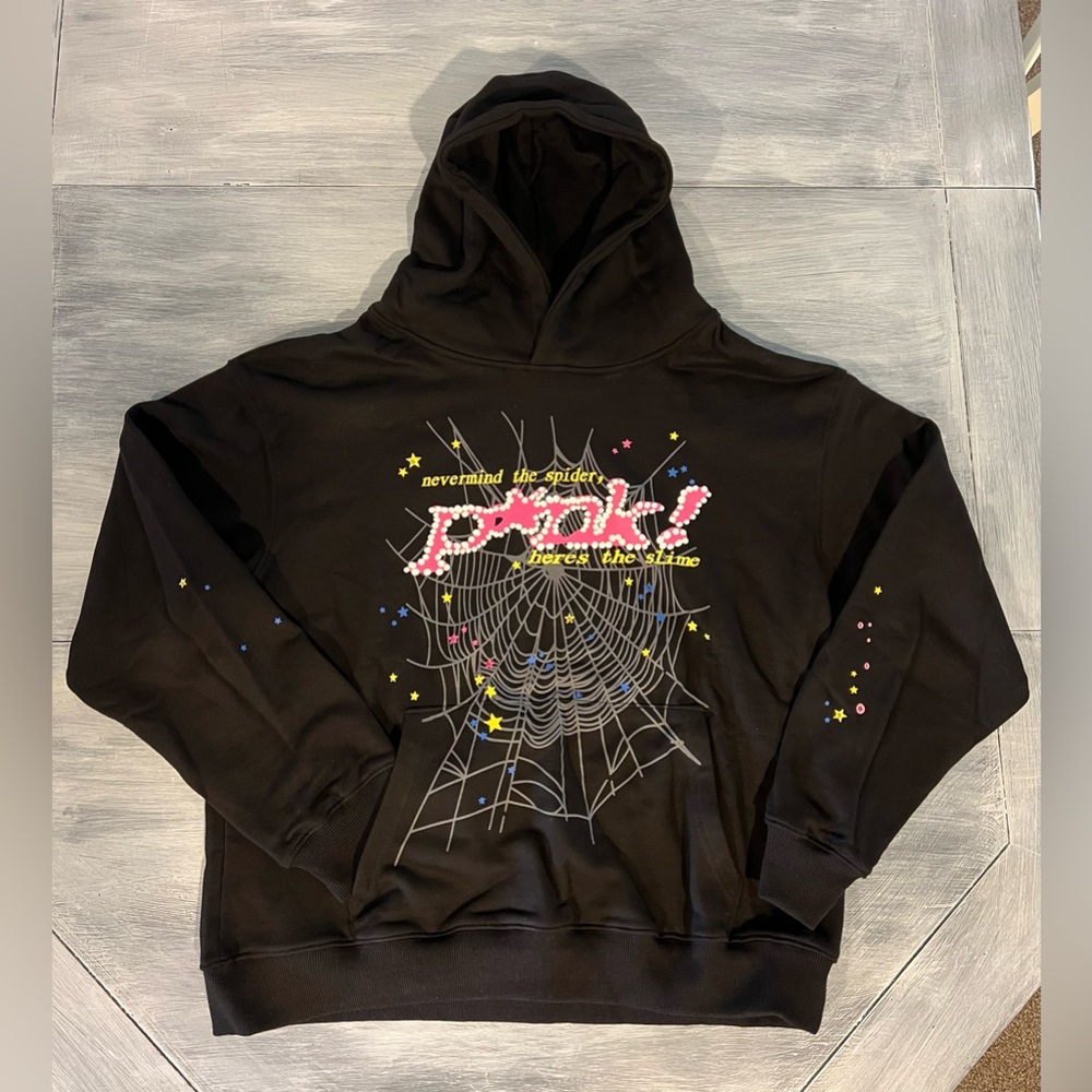 Sp5der P*NK Hoodie
